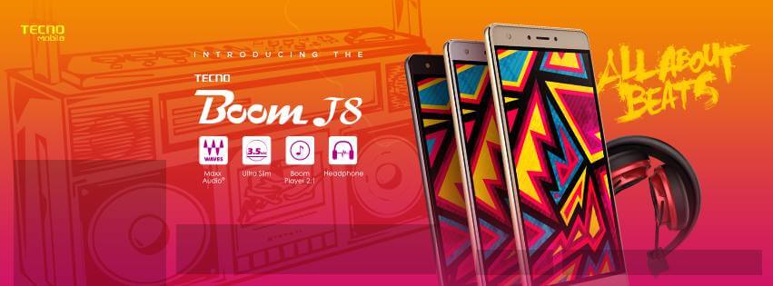 tecno boom j8