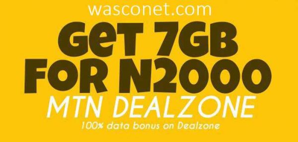 MTN 7gb for 2000 naira mtn-7gb-for-2000-600x287